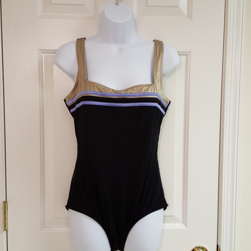 Swim Suit One Piece Lined size 16